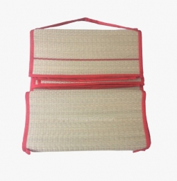Chiếu cói trắng xếp - 1m8 x 2m