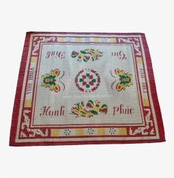 Chiếu cói bông thẳng - 1m8 x 2m